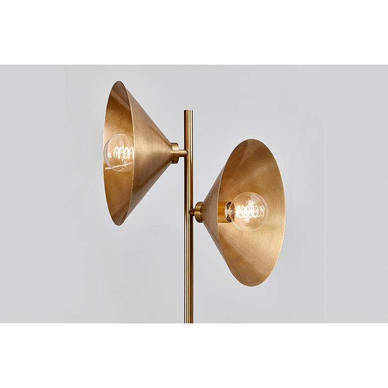 Image 5 Troy Lighting Bash 64" High 2-Light Industrial Modern Floor Lamp more views