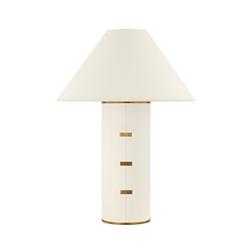 Troy Lighting Bond 26" High Modern White Finish Table Lamp