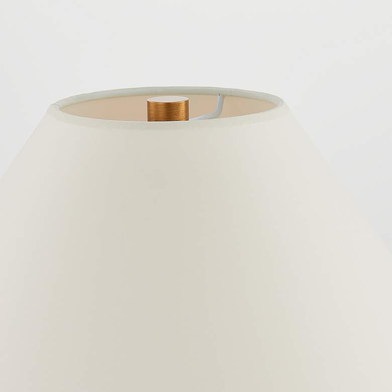 Image 6 Troy Lighting Bond 26" High Modern White Finish Table Lamp more views