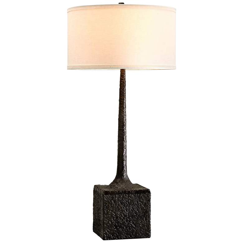 Image 1 Troy Lighting Brera 34 1/2 inch High Tortona Bronze Buffet Table Lamp