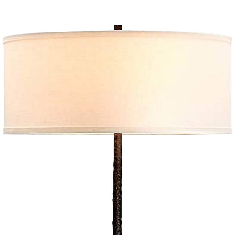 Image 2 Troy Lighting Brera 64 1/2" Modern Linen and Tortona Bronze Floor Lamp more views