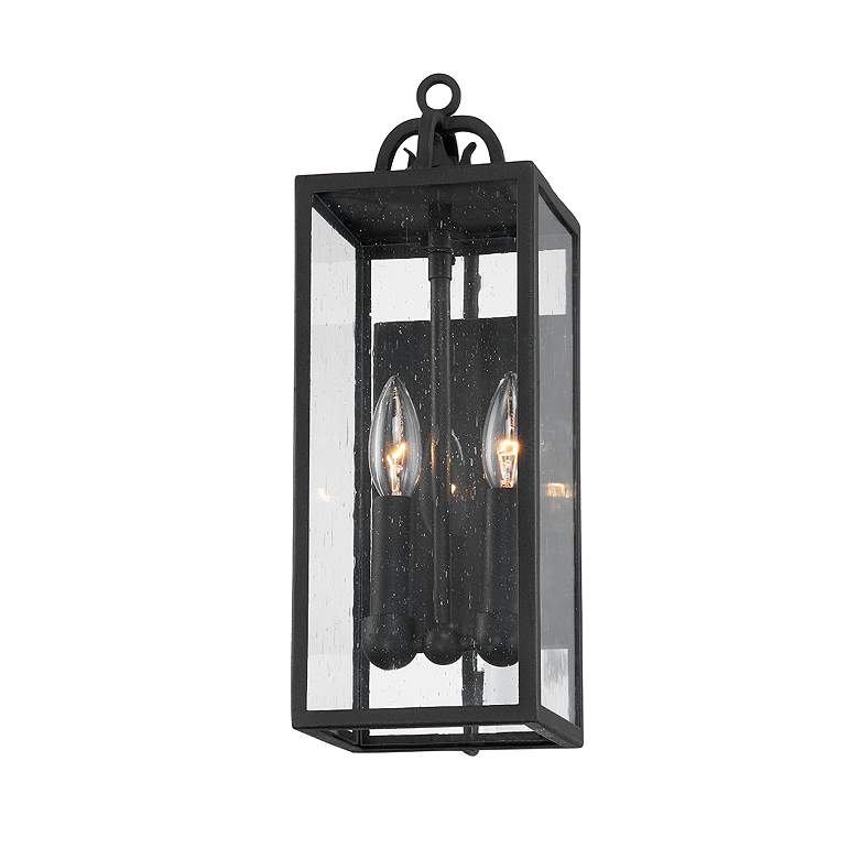 Image 2 Troy Lighting Caiden 17" High 2-Light Lantern Outdoor Wall Light more views