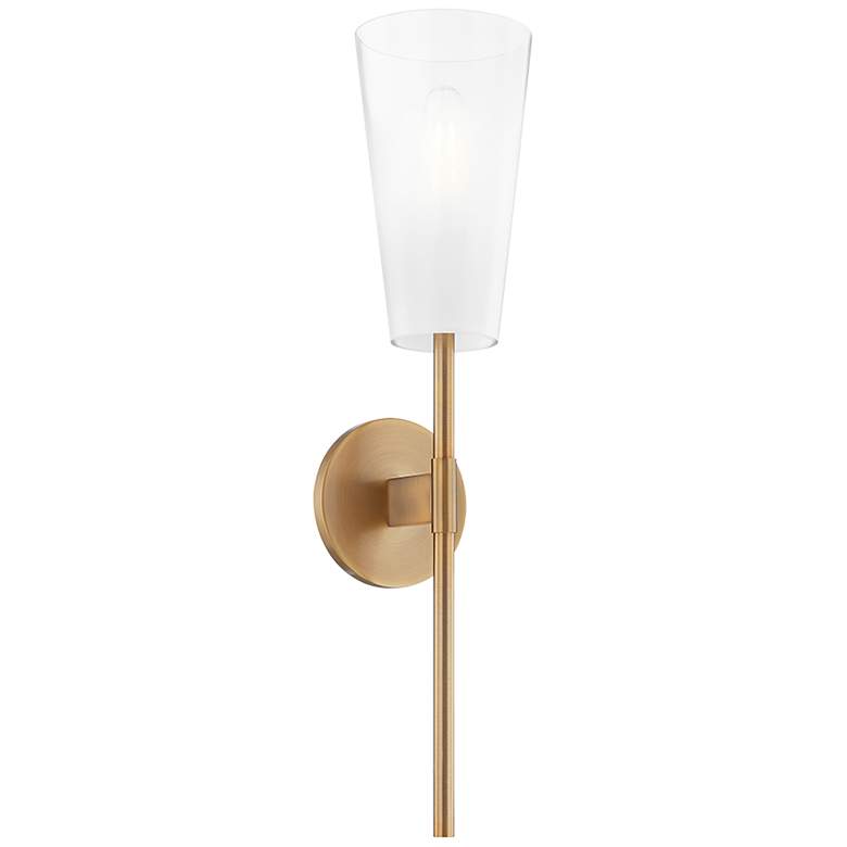 Image 1 Troy Lighting Camarillo 23.5' Wall Sconce Patina Brass