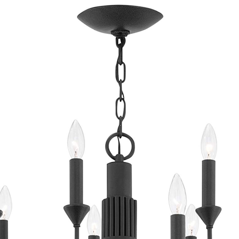 Image 4 Troy Lighting Cate 42 inch Wide Forged Iron 18-Light Candelabra Chandelier more views