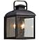 Troy Lighting Chamberlain 16 1/2" Vintage Bronze Outdoor Wall Light
