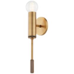 Troy Lighting Chino 18' Wall Sconce Patina Brass