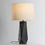 4_Troy Lighting Coronado 29" Ash Black Ceramic Geometric Table Lamp more views