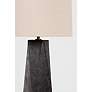 6_Troy Lighting Coronado 29" Ash Black Ceramic Geometric Table Lamp more views