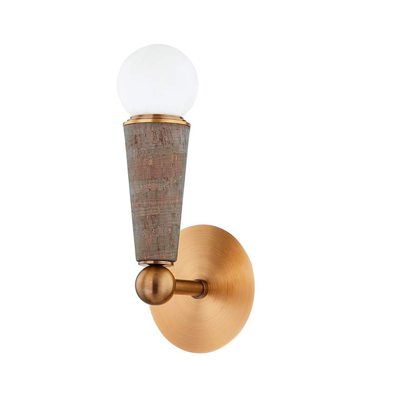 Image 3 Troy Lighting Dax 12' Wall Sconce Patina Brass more views