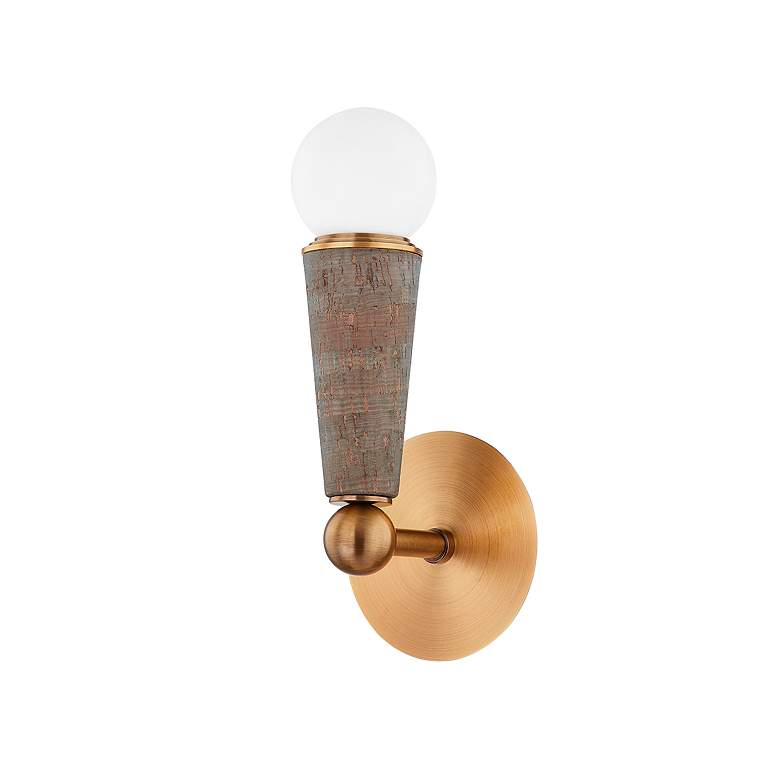 Image 5 Troy Lighting Dax 12' Wall Sconce Patina Brass more views