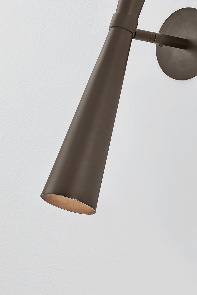 Image 2 Troy Lighting Dieter 3.25 In 1 Lt Wall Sconce Bronze more views