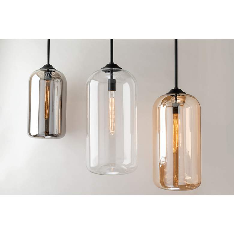 Image 3 Troy Lighting District 15.75 in Soft Black Pendant more views