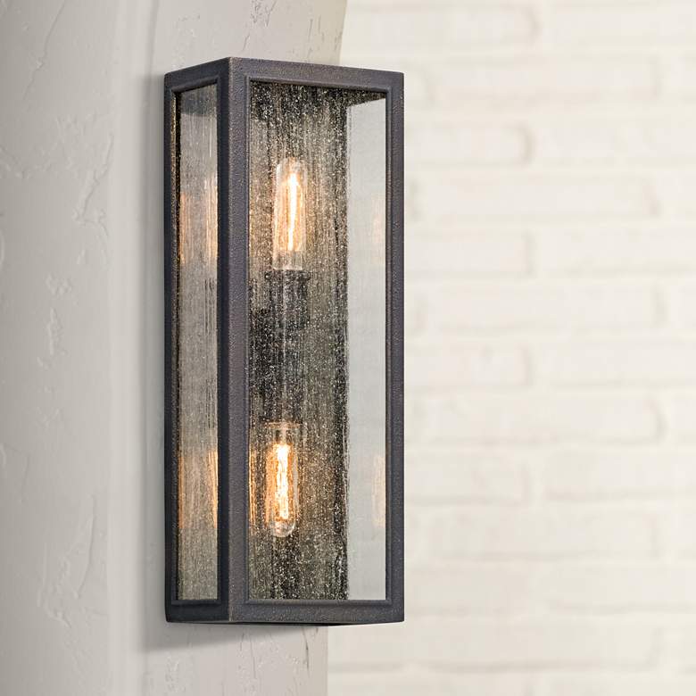 Image 1 Troy Lighting Dixon 22" High Vintage Bronze Outdoor Wall Light