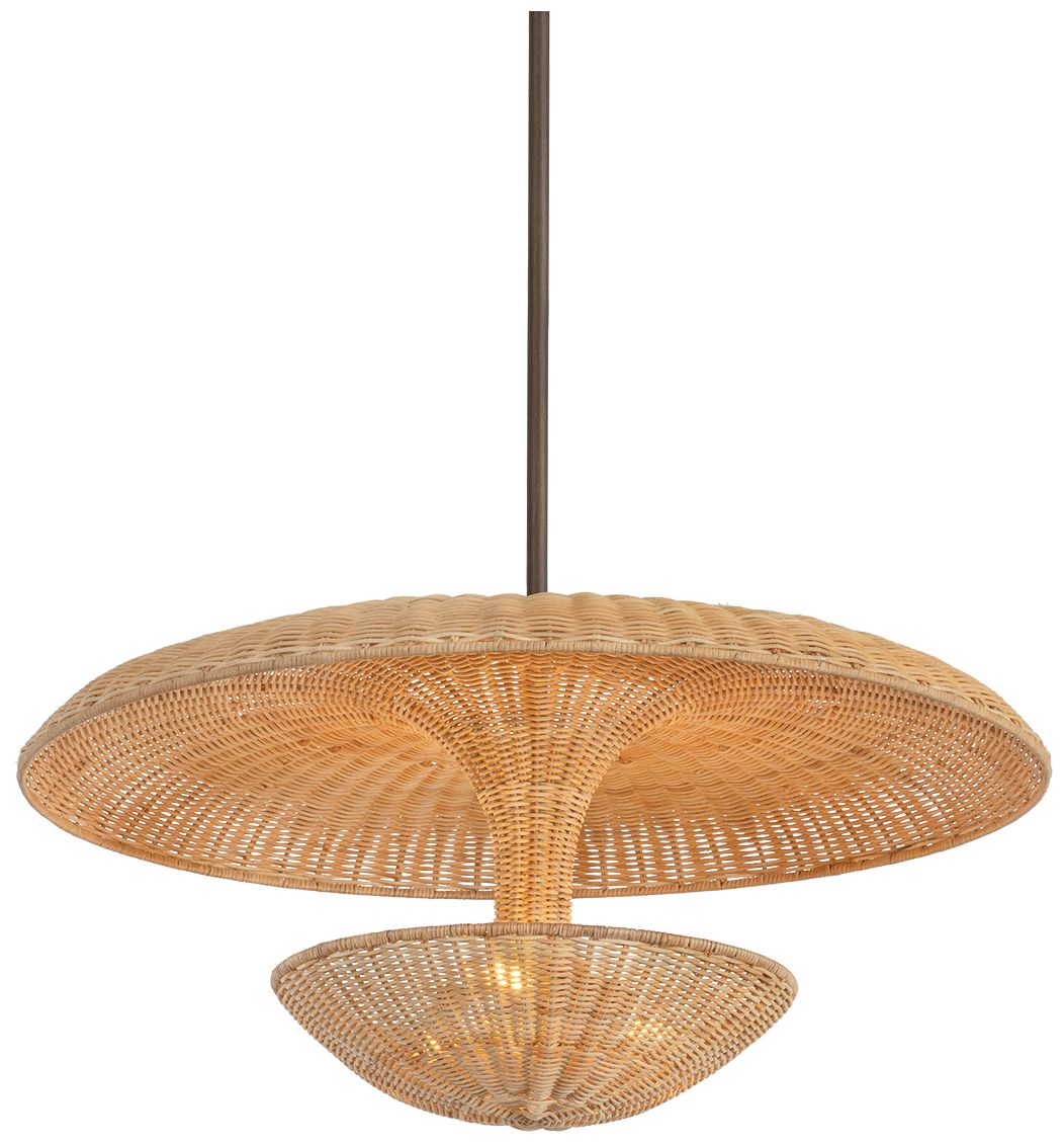 Troy Lighting Draco Pendant Texture Black