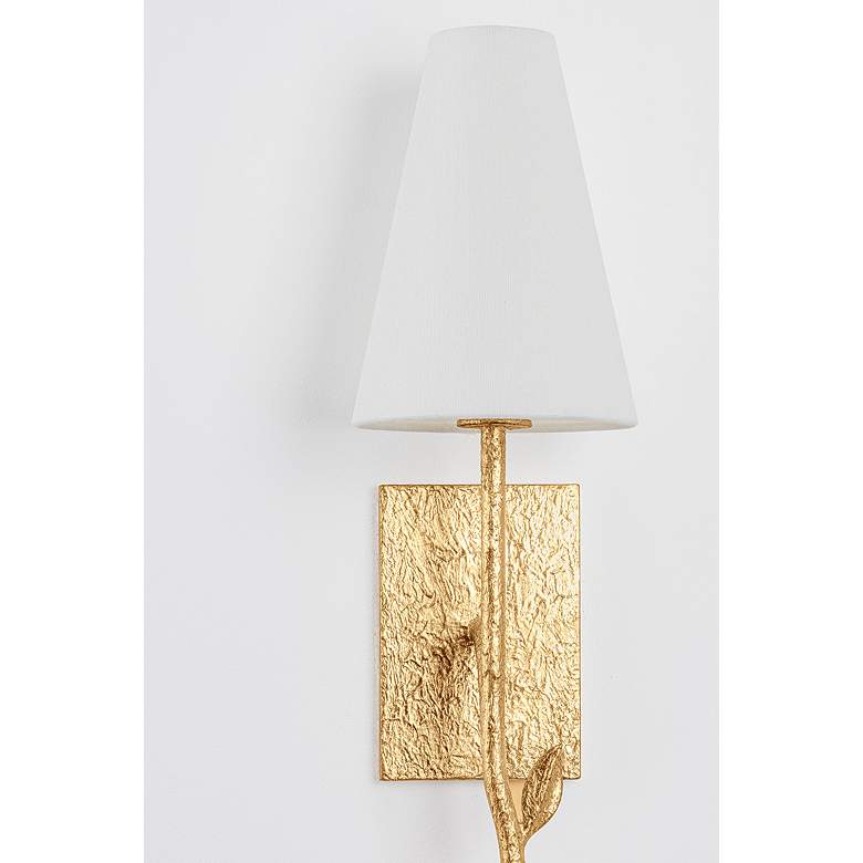 Image 2 Troy Lighting Elwyn 6 In 1 Lt Wall Sconce Vintage Gold Leaf more views