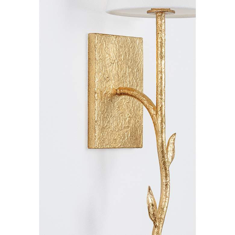 Image 3 Troy Lighting Elwyn 6 In 1 Lt Wall Sconce Vintage Gold Leaf more views