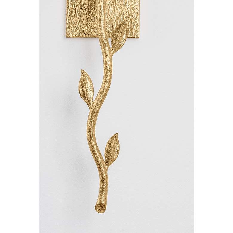 Image 4 Troy Lighting Elwyn 6 In 1 Lt Wall Sconce Vintage Gold Leaf more views