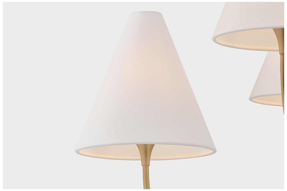 Image 5 Troy Lighting Evermore Chandelier Patina Brass more views