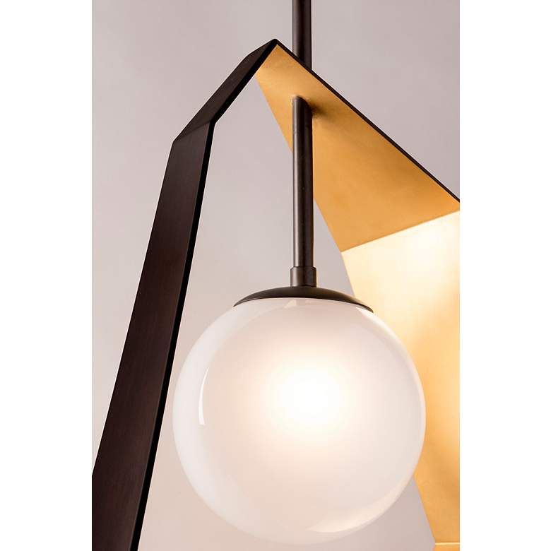 Image 4 Troy Lighting Fahrenheit 8 1/4" Textured Black Modern LED Mini Pendant more views