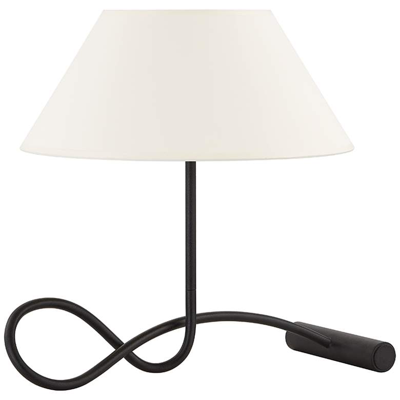Image 1 Troy Lighting Fillea 18.5" High Two Light Sculptural Iron Table Lamp