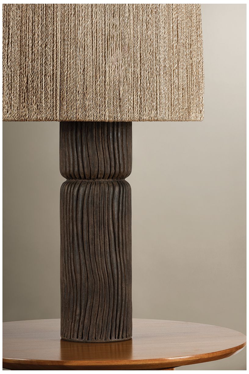 Image 3 Troy Lighting Folk Table Lamp Patina Brass more views