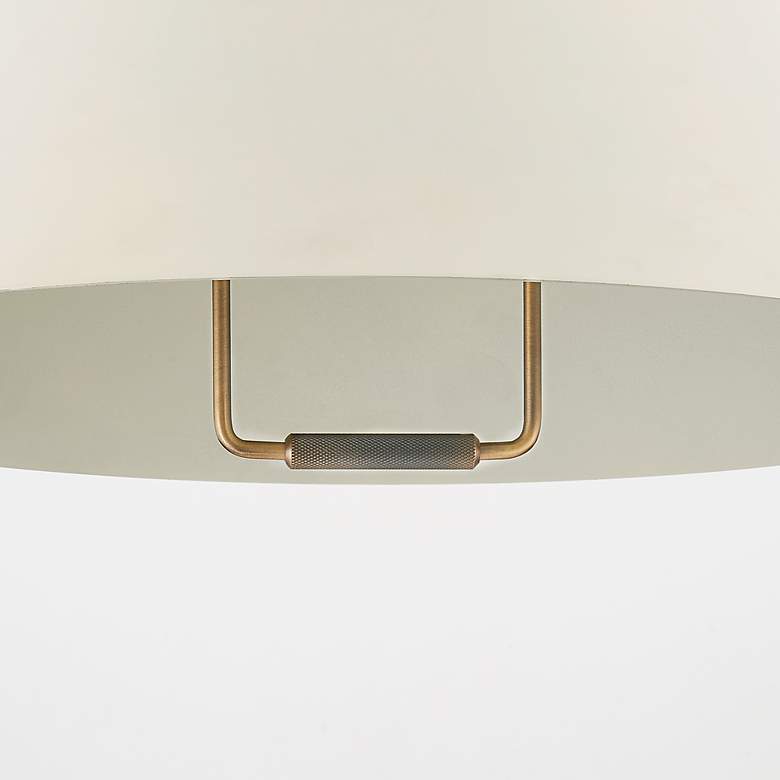 Image 3 Troy Lighting Fontana 18" Wide Patina Brass Modern Cone Pendant more views