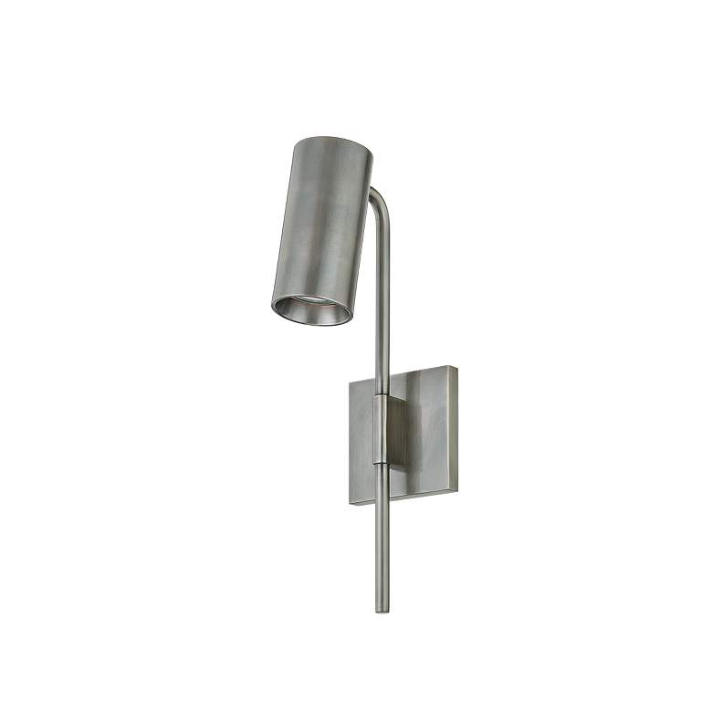 Image 2 Troy Lighting Gage 4.25 In 1 Lt Wall Sconce Vintage Pewter