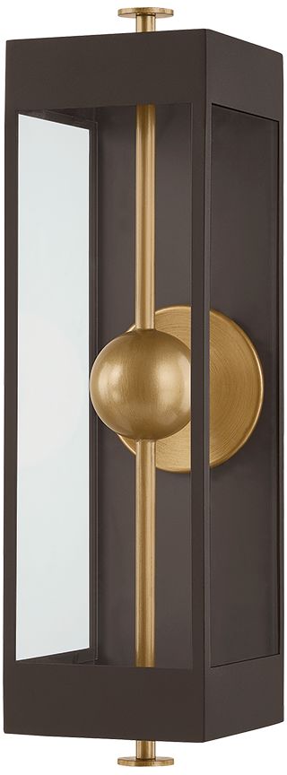 Image 2 Troy Lighting Garvey Wall Sconce Patina Brass/Cream Gesso more views