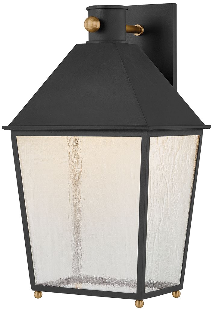 Image 2 Troy Lighting Gladden Wall Sconce Texture Black/Patina Brass more views