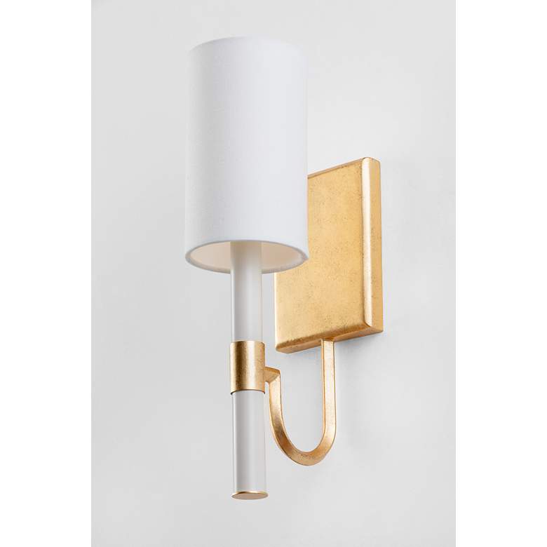 Image 3 Troy Lighting Gustine 13.75' Wall Sconce Vintage Gold Leaf more views