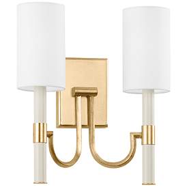 Image1 of Troy Lighting Gustine 14.25' Wall Sconce Vintage Gold Leaf