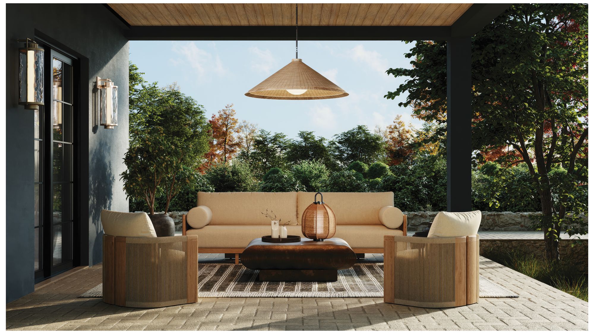 Image 5 Troy Lighting Haddock Wall Sconce Patina Brass more views