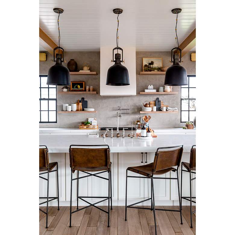 Image 4 Troy Lighting Hangar 31 1 Light Pendant in Soft Black more views