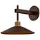 Troy Lighting Harac Exterior Wall Sconce 11" in Patina Brass and Bronze