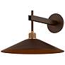 1_Troy Lighting Harac  Exterior Wall Sconce 15" in Patina Brass and Bronze