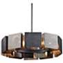 2_Troy Lighting Impression 27 1/2" Graphite and Nickel 10-Light Pendant