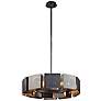 3_Troy Lighting Impression 27 1/2" Graphite and Nickel 10-Light Pendant more views