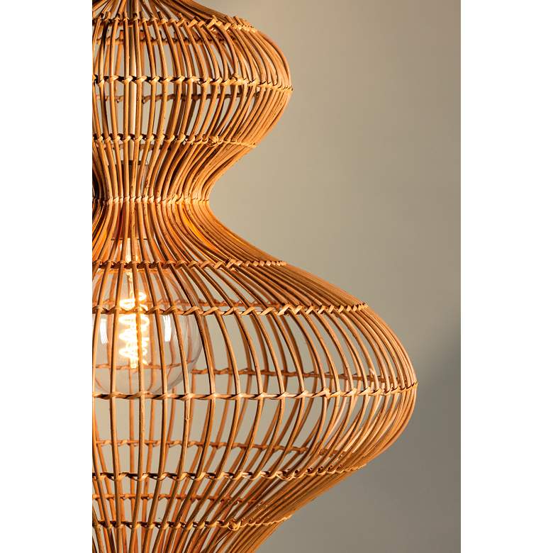 Image 4 Troy Lighting Irvine Pendant 20" in Patina Brass more views