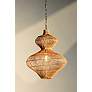 5_Troy Lighting Irvine Pendant 20" in Patina Brass more views