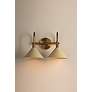 3_Troy Lighting Jovani Bath and Vanity 16.75" in Patina Brass And Soft S more views