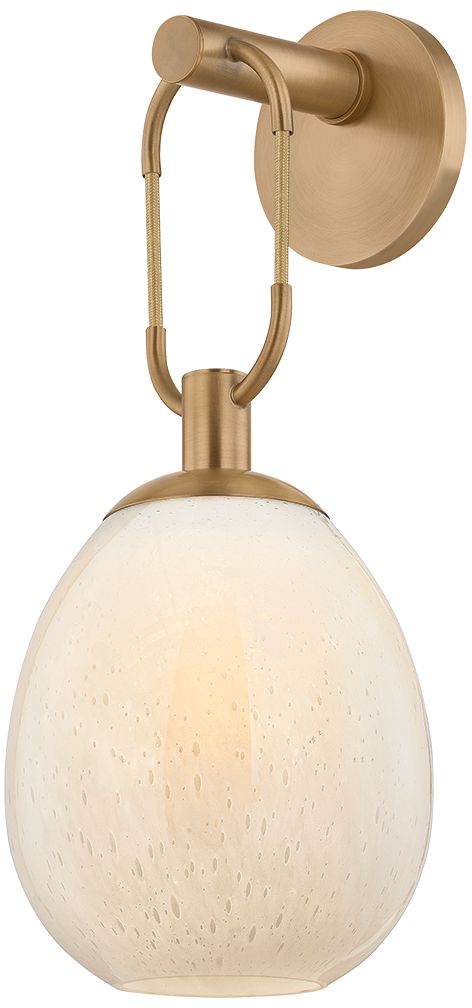 Image 2 Troy Lighting Jove Wall Sconce Gilded Ivory more views