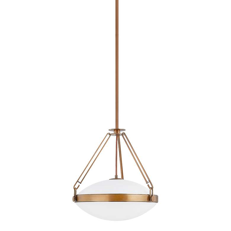 Image 1 Troy Lighting Kade Pendant 16.25" in Patina Brass
