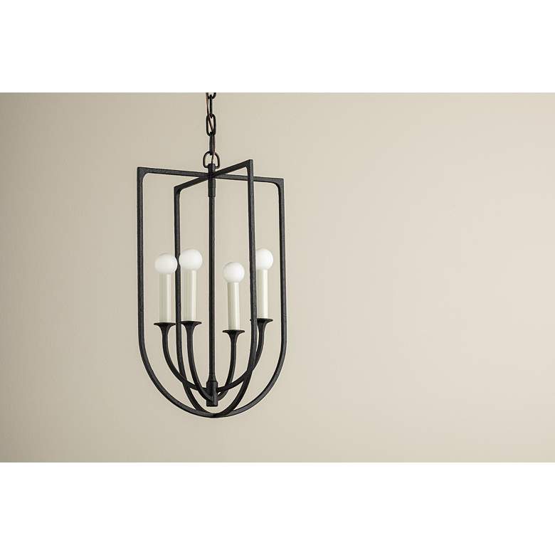 Image 2 Troy Lighting Kael 14 In 4 Lt Lantern Black Iron more views