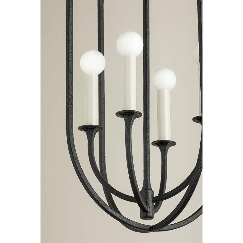 Image 5 Troy Lighting Kael 14 In 4 Lt Lantern Black Iron more views