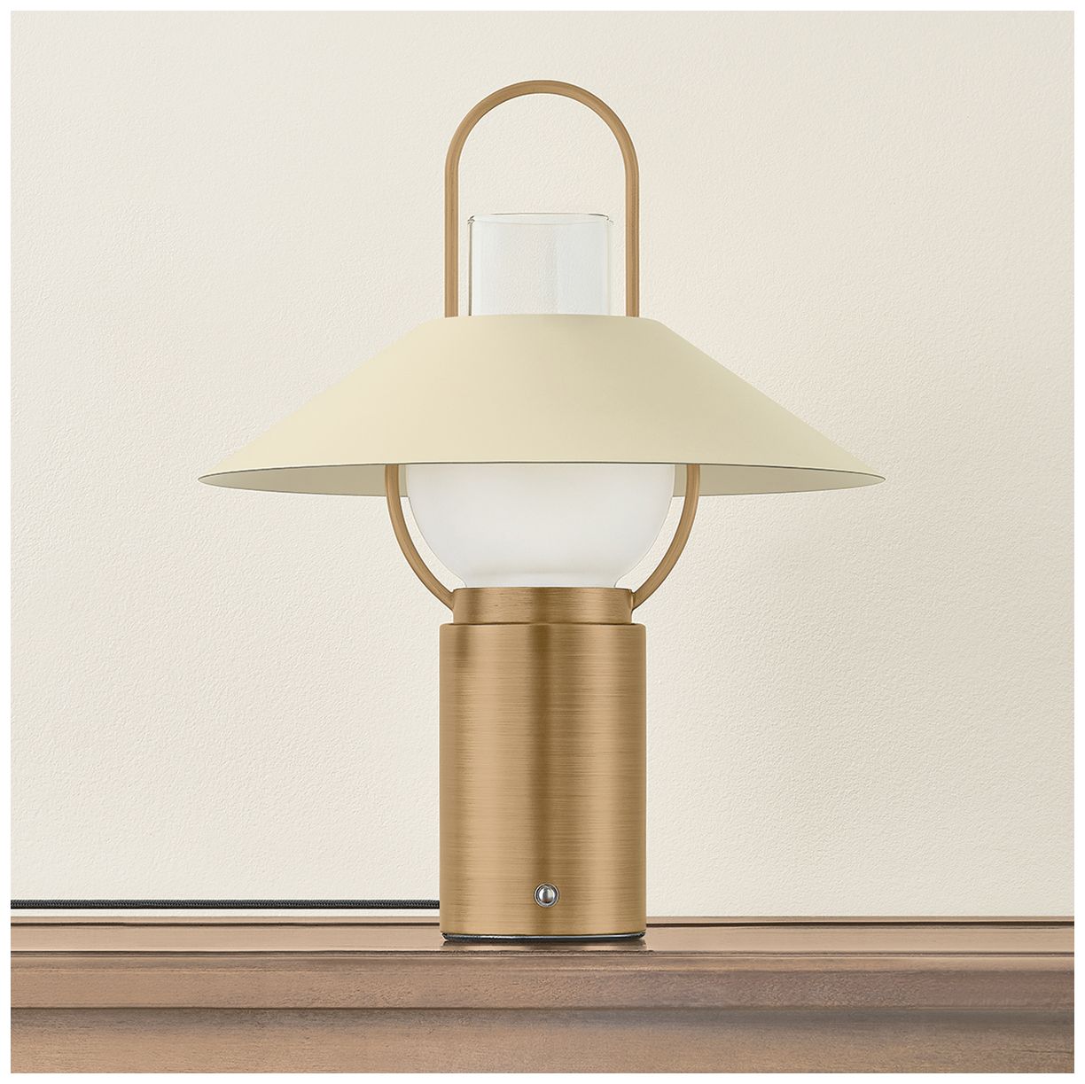 Image 5 Troy Lighting Kindle Rechargeable Table Lamp Patina Brass more views