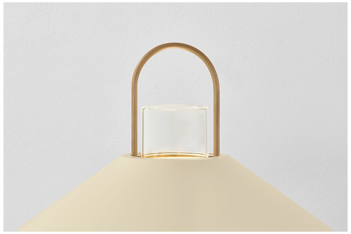 Image 6 Troy Lighting Kindle Rechargeable Table Lamp Patina Brass more views