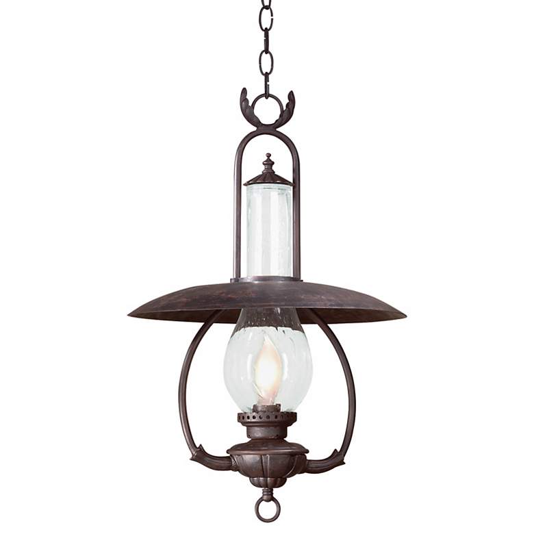 Image 1 Troy Lighting La Grange 26 1/2" High Outdoor Hanging Lantern