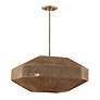 1_Troy Lighting Laken Chandelier 24" in Patina Brass
