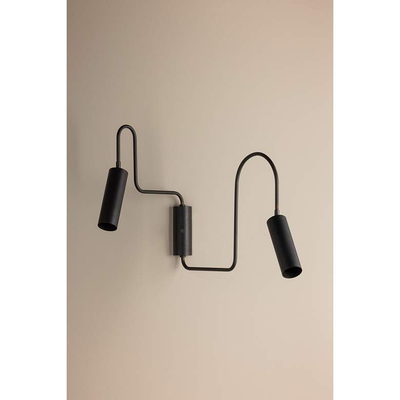 Image 3 Troy Lighting Lark Wall Sconce 21" in Bronze more views