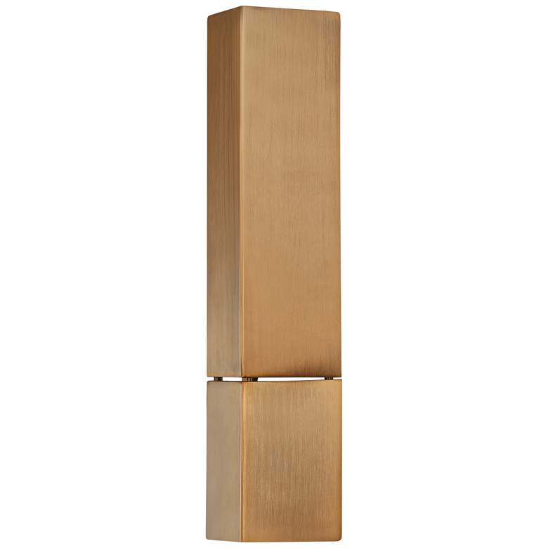 Image 1 Troy Lighting Lazlo 18.5' Wall Sconce Patina Brass